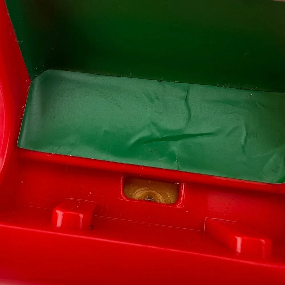 Vintage Playmobil Santa Sleigh Sled Red Green Christmas 1987 Geobra